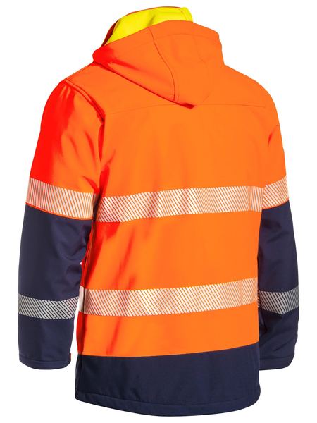 TAPED HI VIS RIPSTOP BONDED FLEECE JACKET