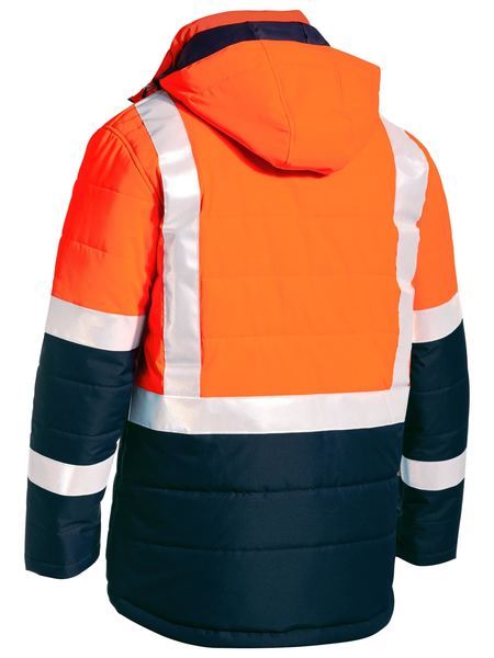 TAPED HI VIS PUFFER JACKET