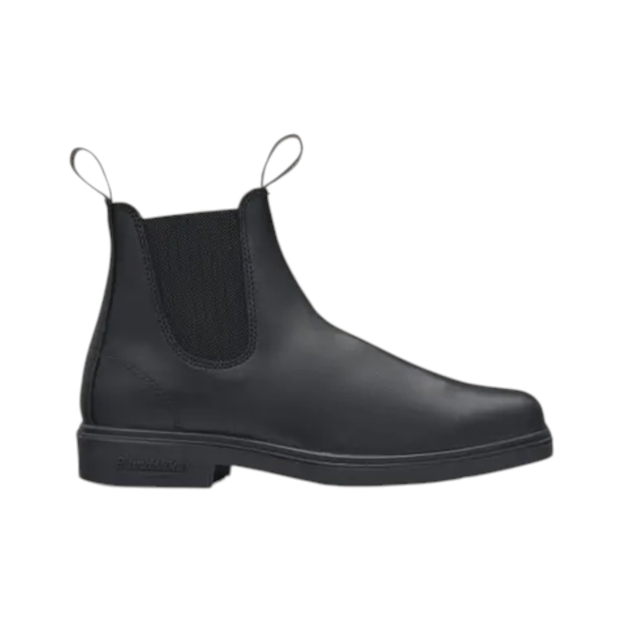 663 Black Elastic Side Dress Boot
