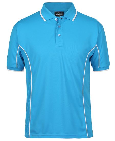 Podium Short Sleeve Piping Polo - Sizes XL-4XL