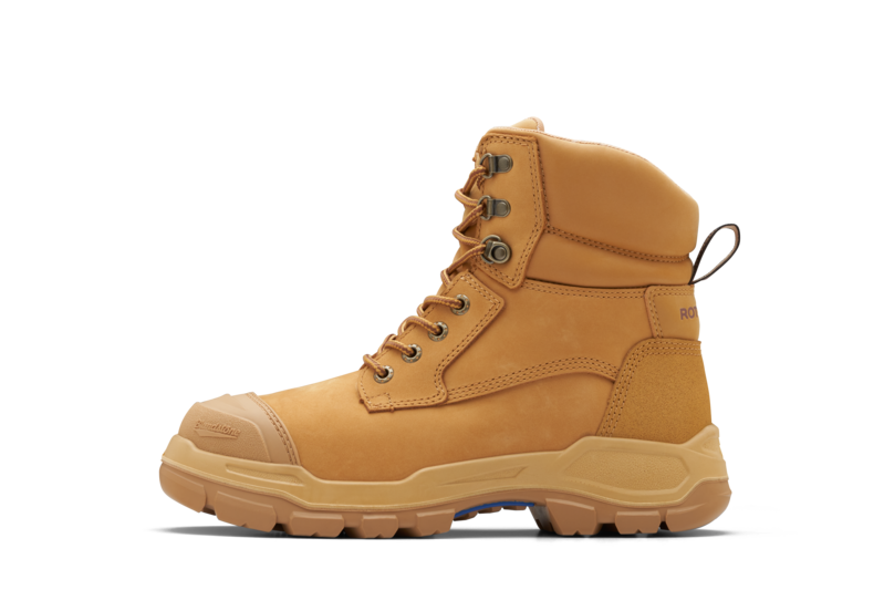 9060 Blundstone RotoFlex Steel Zip Sided Safety Boot Wheat