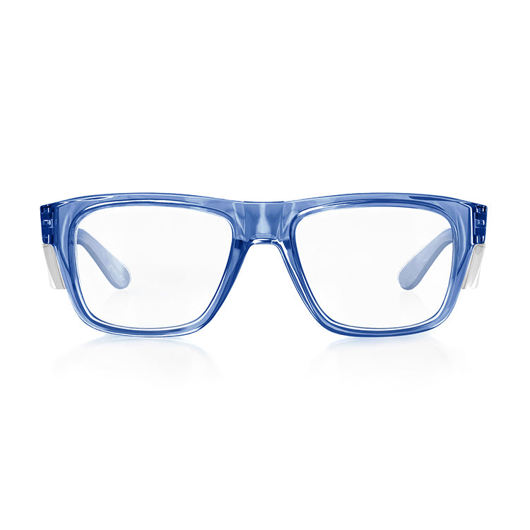 SafeStyle Fusions Blue Frame Clear Lens