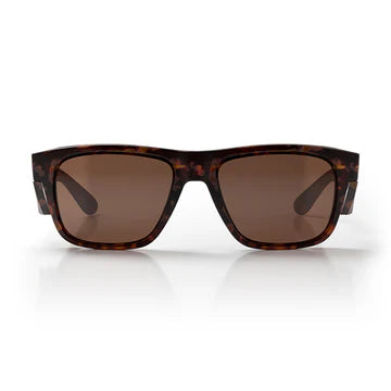 Fusions Matte Tort Frame Brown Polarised Lens