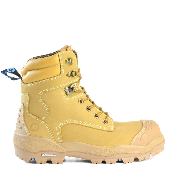 Bata 804-88009 Longreach SC Ultra 6" Lace Up Safety Boot (Bump Cap) Wheat