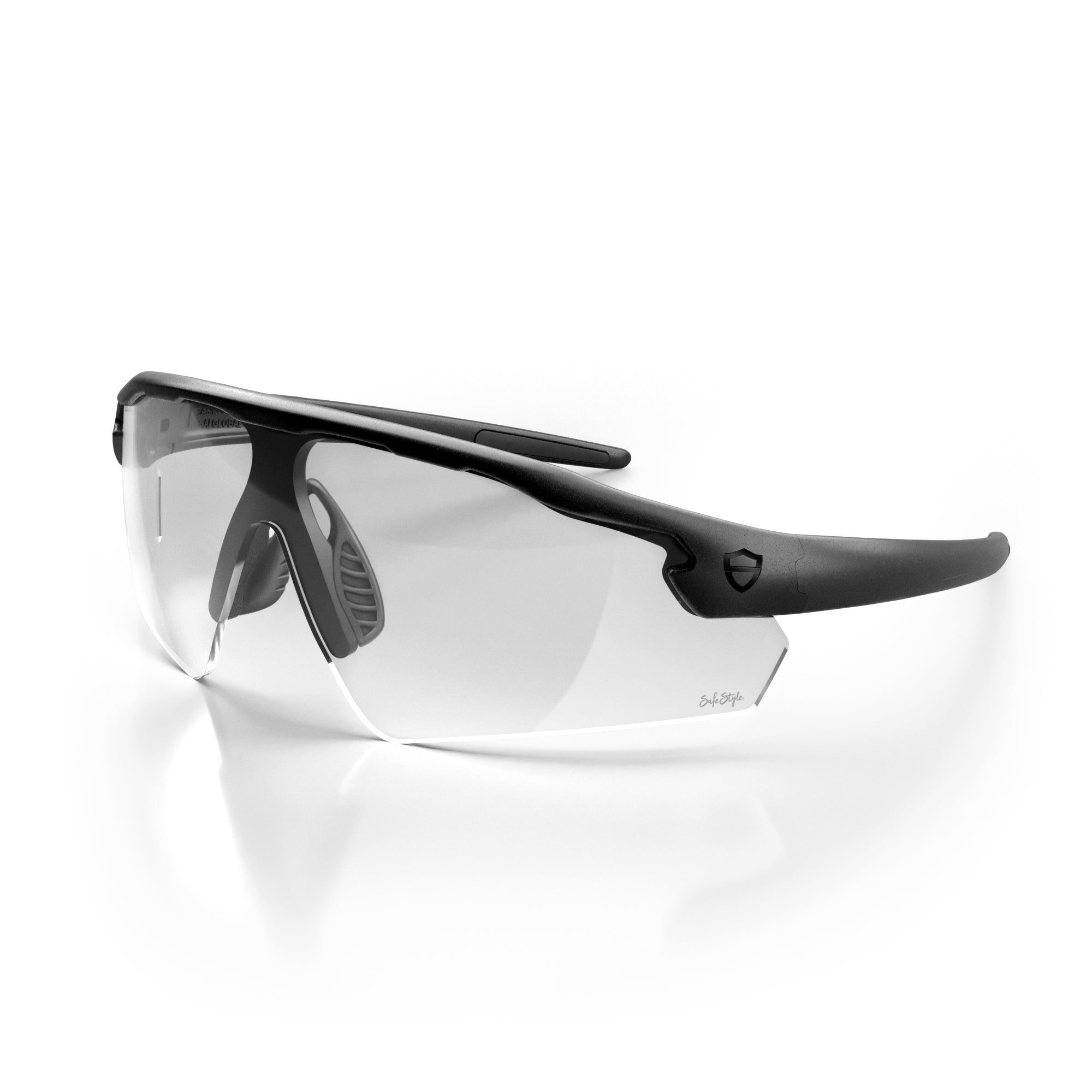 Phantoms Matte Black Frame Clear Lens