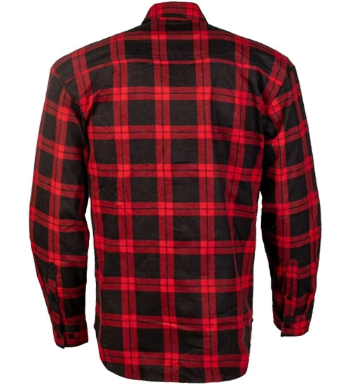 Open Front Flannelette Shirt