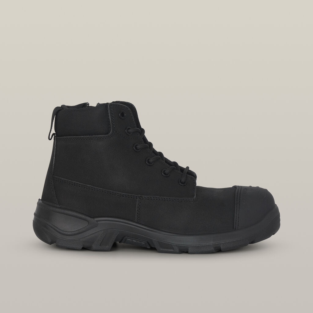 TOUGHMAXX 6Z STEEL TOE SAFETY BOOT BLACK Worklocker Australia
