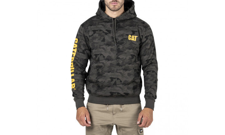 CAT Trademark Banner Hooded Sweat