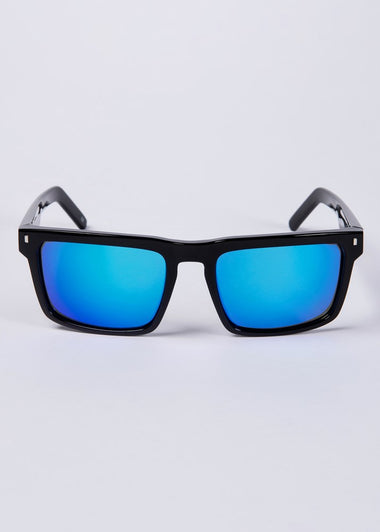 UNIT Primer Sunglasses - Black Blue Polarised