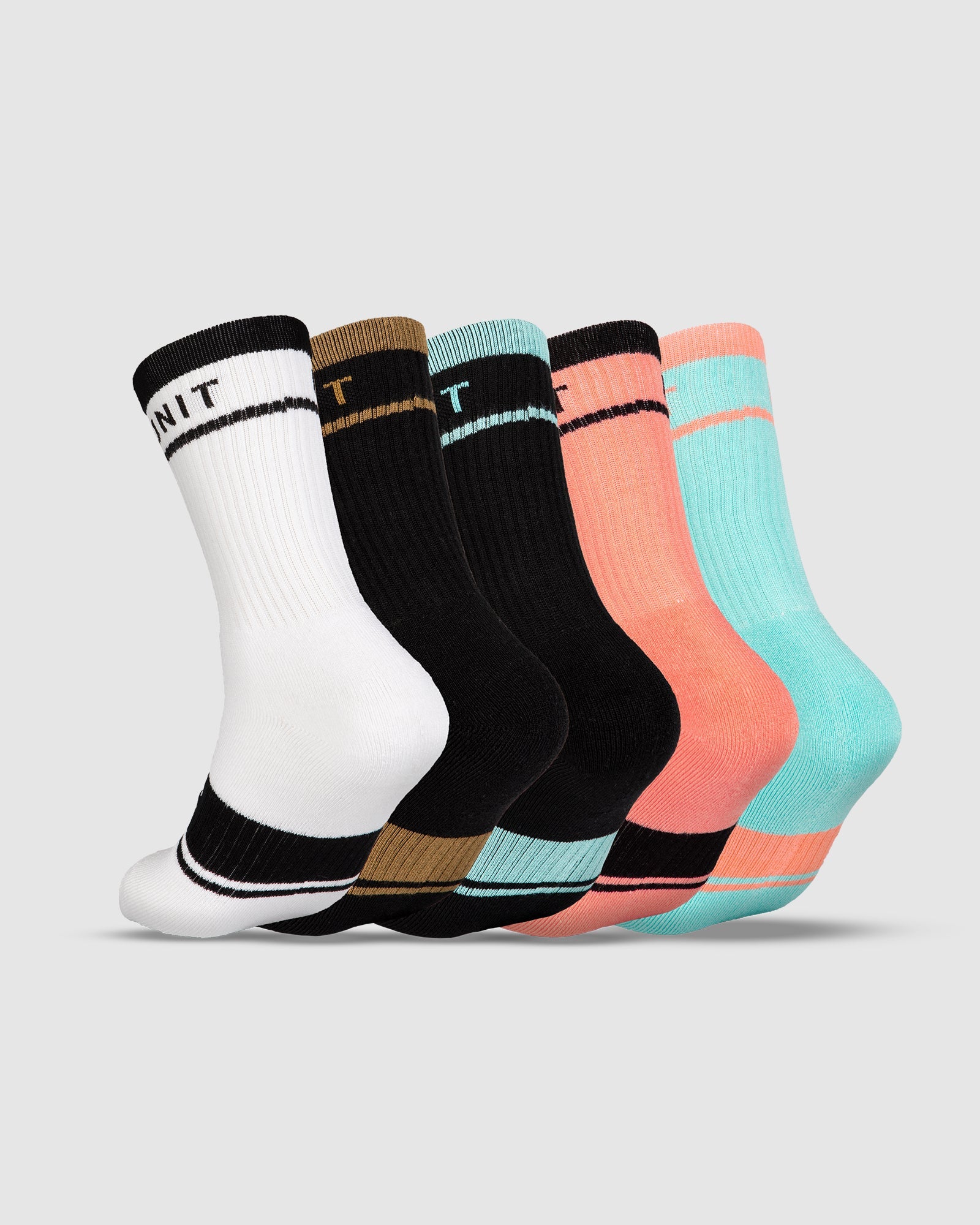 UNIT Equip HI -LUX Bamboo Socks - 5 Pack