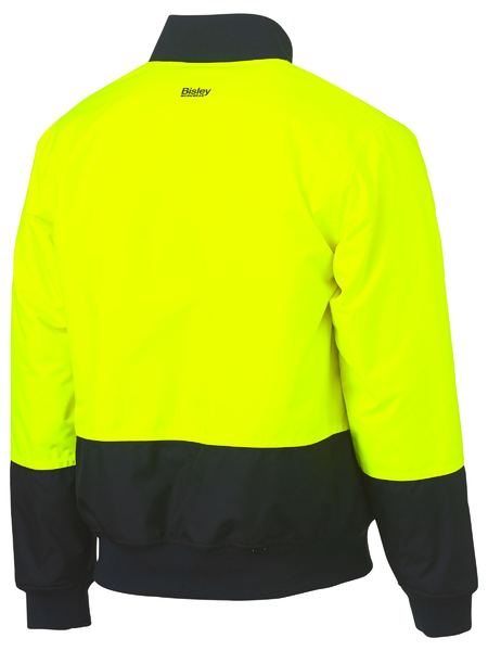 Bisley Two Tone Hi Vis Bomber Jacket