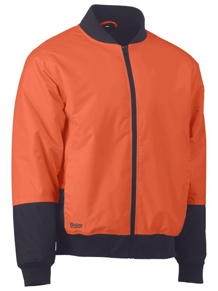 Bisley Two Tone Hi Vis Bomber Jacket - Worklocker Australia