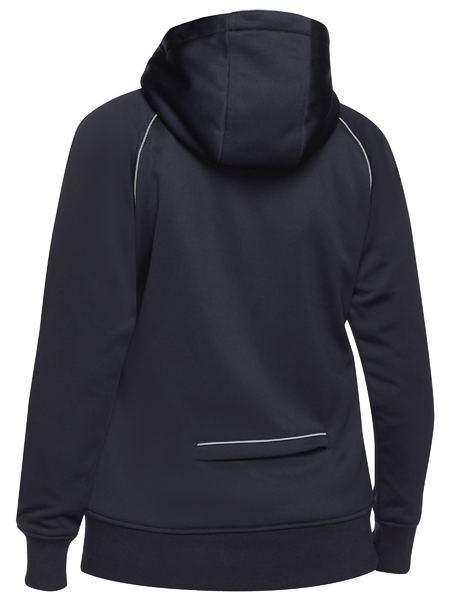 Bisley Women's Fleece Zip Front Hoodie With Sherpa Lining