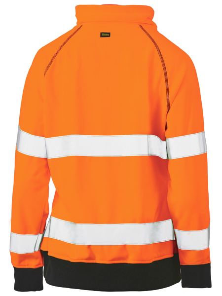 Bisley Women's Taped Hi Vis Fleece Jumper