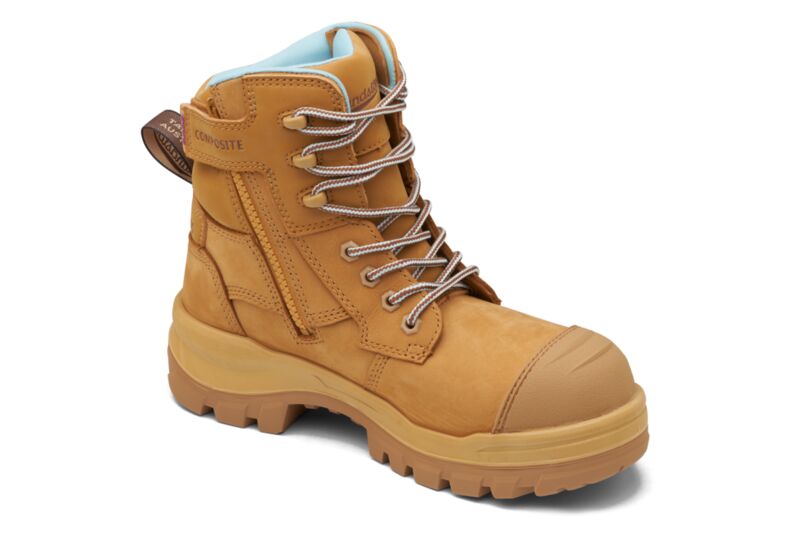 8860 Blundstone RotoFlex Safety Women's Zip Sided Wheat