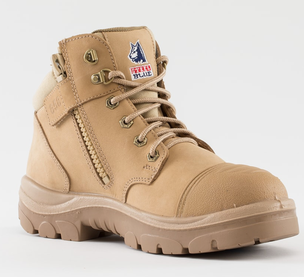 Steel Blue Parkes Zip: Scuff Cap Workboot 312658