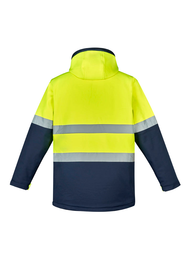 Syzmik Unisex Hi Vis Antarctic Softshell Taped Jacket