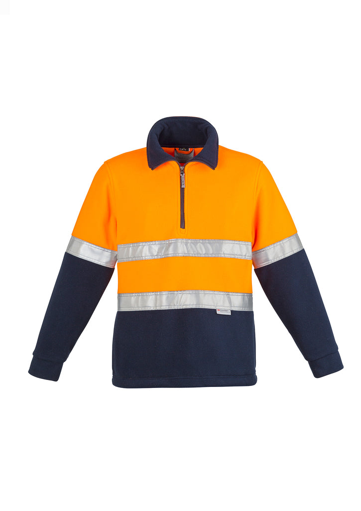 Syzmik Hi Vis Polar Fleece Jumper - Hoop Taped