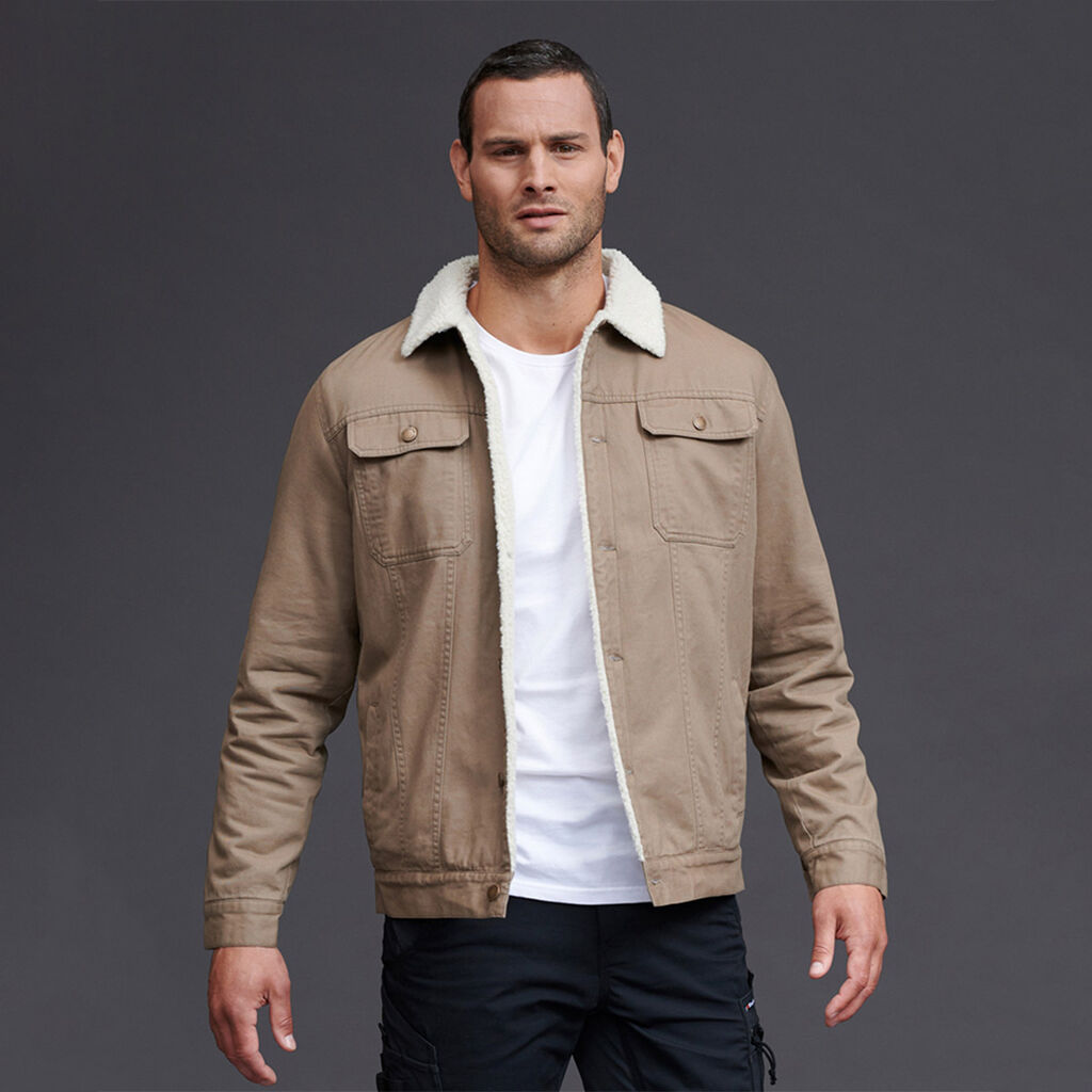 Mens sherpa clearance jacket australia