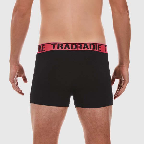 Tradie Underwear Mens Heat Black Flame Man Front Trunk Brief Size